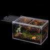 Reptiles Terrarium Lizard Gecko Snake Transparent Breeding Box Anti-escape Breathable Reptile Kennel Small Pet House Habitat