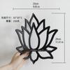 Wooden Craft Butterfly Hollow Crystal Storage Shelf Simple Home Wall Ornament Decoration