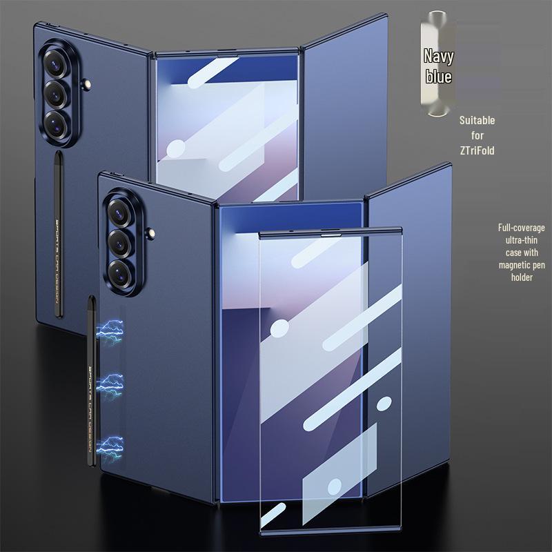 Samsung Galaxy Z Trifold Ultra-thin Case with Pen Holder & Screen Protector