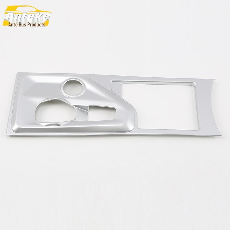 Fits 18 Models: Lynk & Co 02 Gear Shift Decoration Frame & Center Console Cup Holder Patch Accessories.