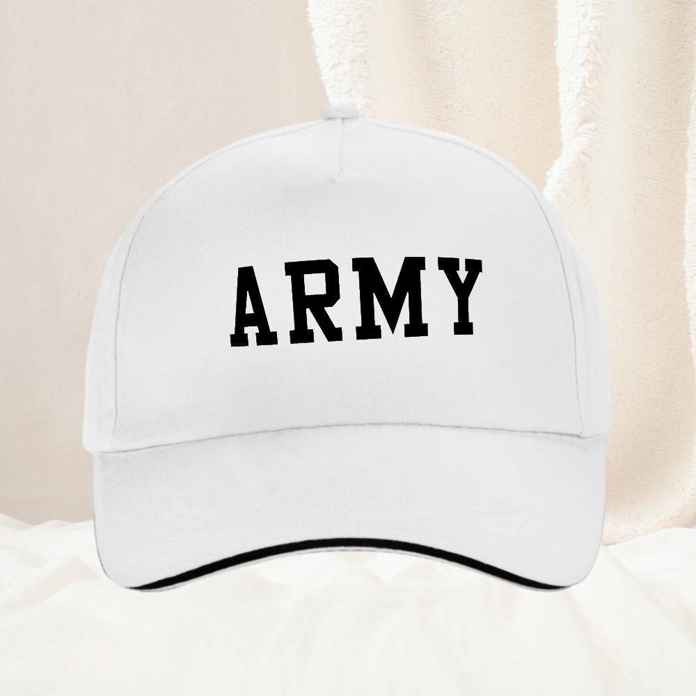Army Hat Unisex Women Baseball Cap Camo Military Cadet Combat Adjustable Fishing Cap