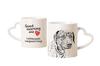 Catahoula Cur – Cup with a Dog, Adorable Cup with a Heart-shaped Handle |