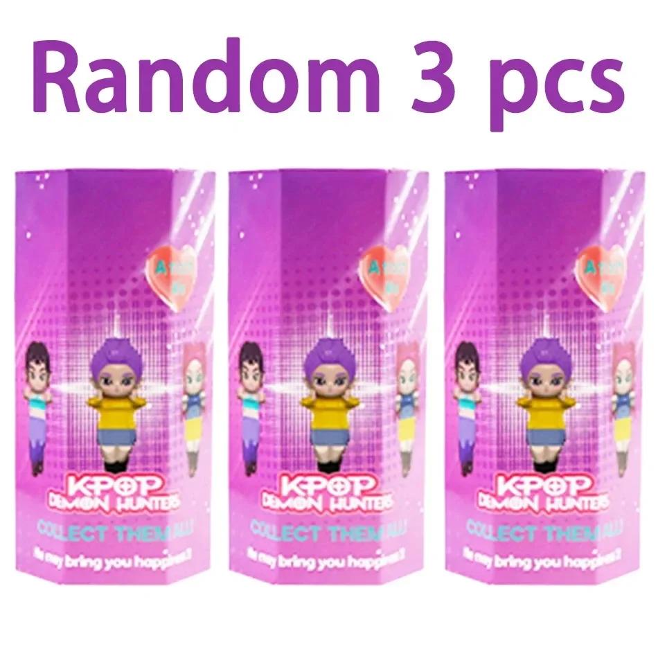 @Hot style Kpop Demon Hunters Blind Box% Decorative Mini Anime^& Figures Ornaments Dolls Fans Children Christmas Birthday Gifts!