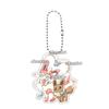 Kawaii Couple Eevee Umbreon Jolteon Anime Acrylic Keychain Accessories Cartoon Backpack Charm Keyring Acrylic Ornaments Toy Gift