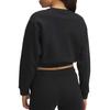 Under Armour Rival Fleece Piped Short Sleeve Crew Neck Sweatshirt Women Sweatshirt 6007035-001