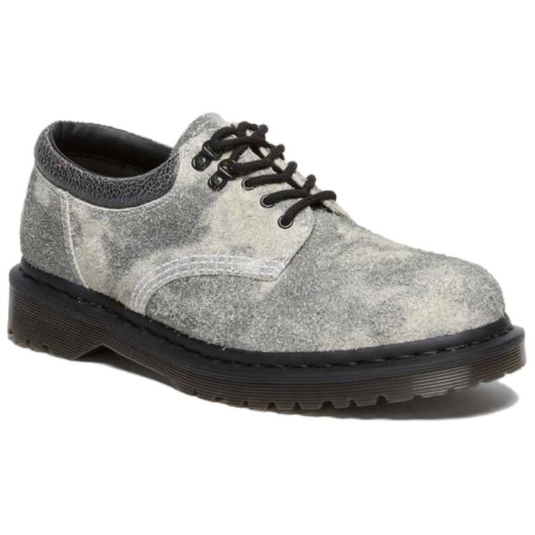 Dr. Martens Suede Comfortable Casual Shoes Men Shoes Gray Black White 31893380