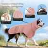 Sun Blocking Waterproof Dog Rain Coat Outdoor Walking Clothes For Small to Large Dog Beach Wear Rainy Days Adventure