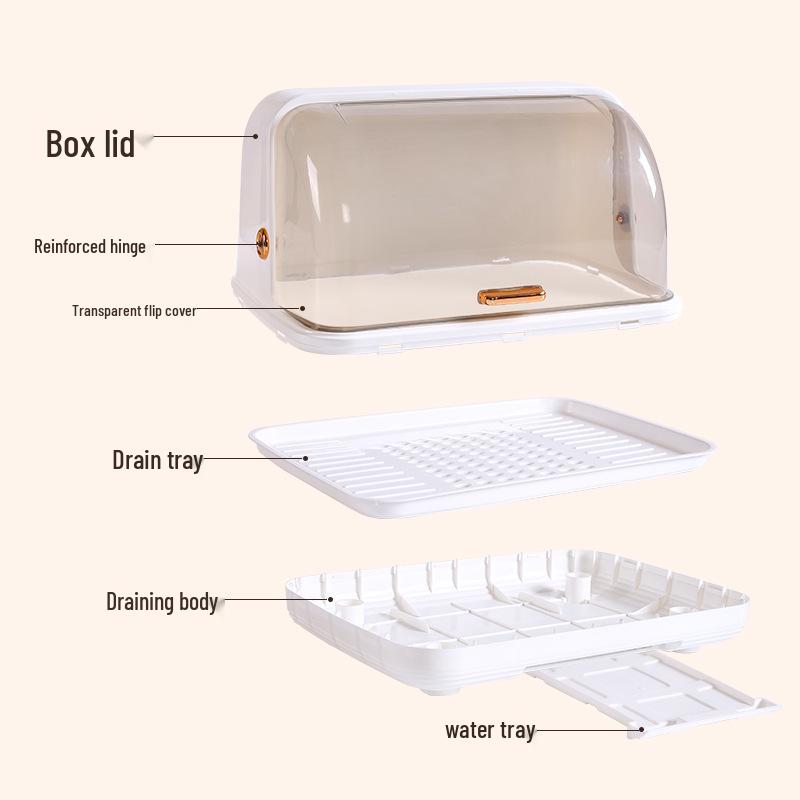 Glass Cup Drying Rack and Dustproof Holder for Wine and Water Glasses