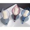 2pcs Soap Box, Sink, Sponge, Drain Box, Creative Suction Cup