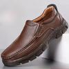 Fashion Plain Outdoor Height Increasing Men's Leather Shoes Non Slip Summer Sale In Promotion Classic Original Elegant Male Casual Shoe