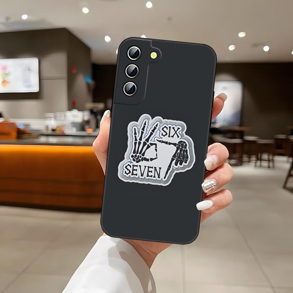 

67 Six Seven Phone Case For S25 Samsung S26 S24 Ultra S22 S23 S20 Fe S21 Plus A54 A34 A16 A53 Back Cover Samsung s24ultra