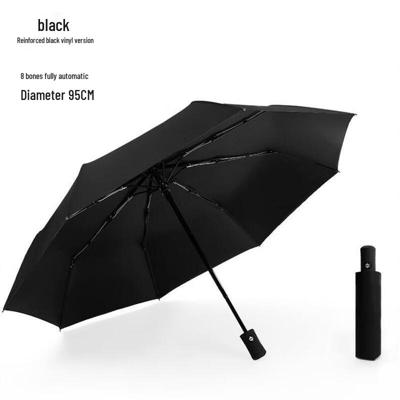 PALONY Automatic 3-Fold UV Protection Umbrella