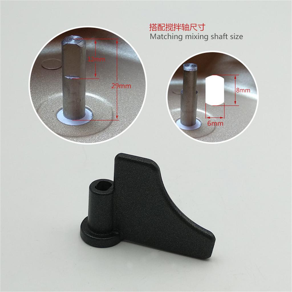 2 Stück Brotbackmaschinen Paddel Brotbackmaschinen Teigrührpaddel Mischpaddel Metallmaterial Küchenbrotbackmaschinen Zubehör