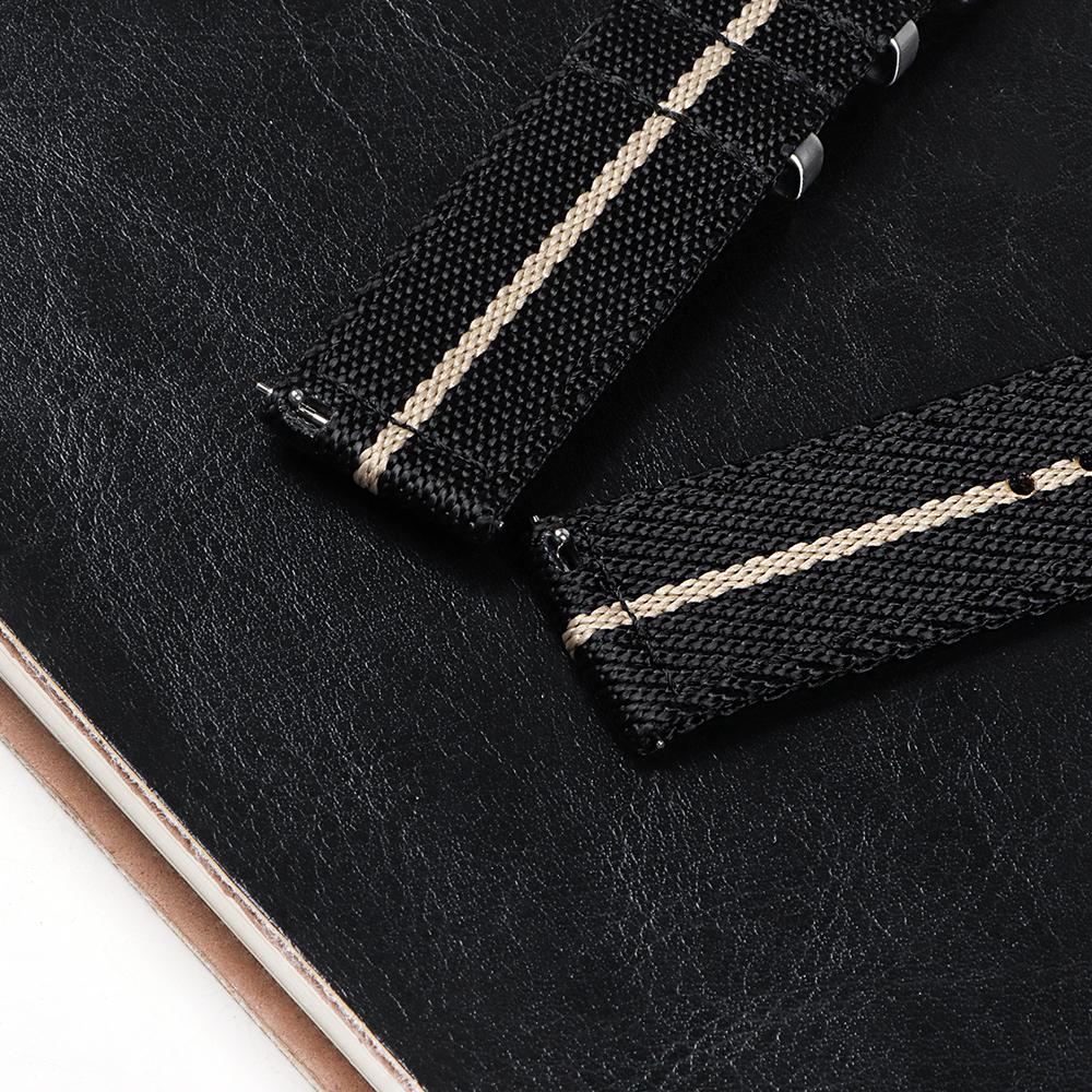 Ribbed Nylon Watch Band Strap Army Military Watch Band 20mm 22mm Men Wristband for Swatch Omega for Rolex for Seiko Moonswatch