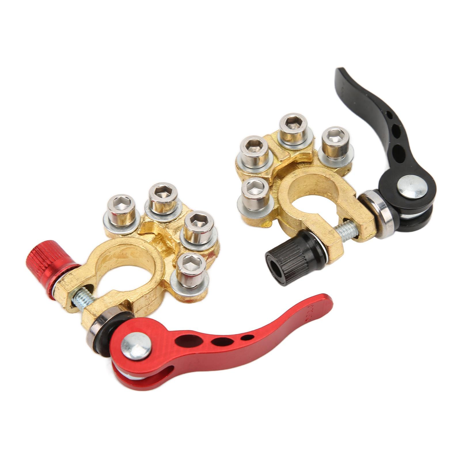 

З єднувач клем акумулятора 4-контактний швидкознімний позитивний негативний вимикач живлення верхній затискач