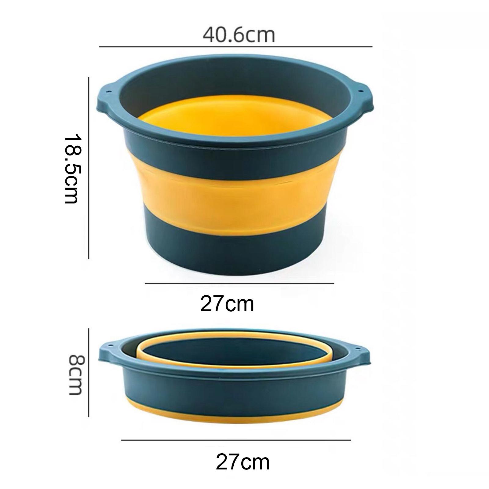 

Легкая складная ванна для ног, облегчение боли, складная ванна для ног с большой емкостью для воды, синяя синий