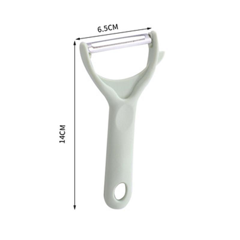 

Овочечистка з нержавіючої сталі Очищення для фруктів Огірок Терка для моркви Овочечистка Кухонний гаджет Інструменти для чищення овочів зелений