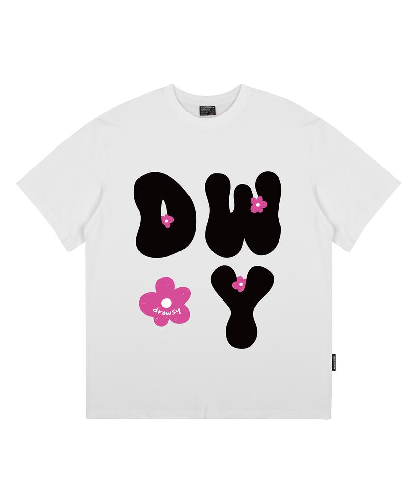 Deulousi Dw Drawushi Dwy Short Sleeve T-Shirt White