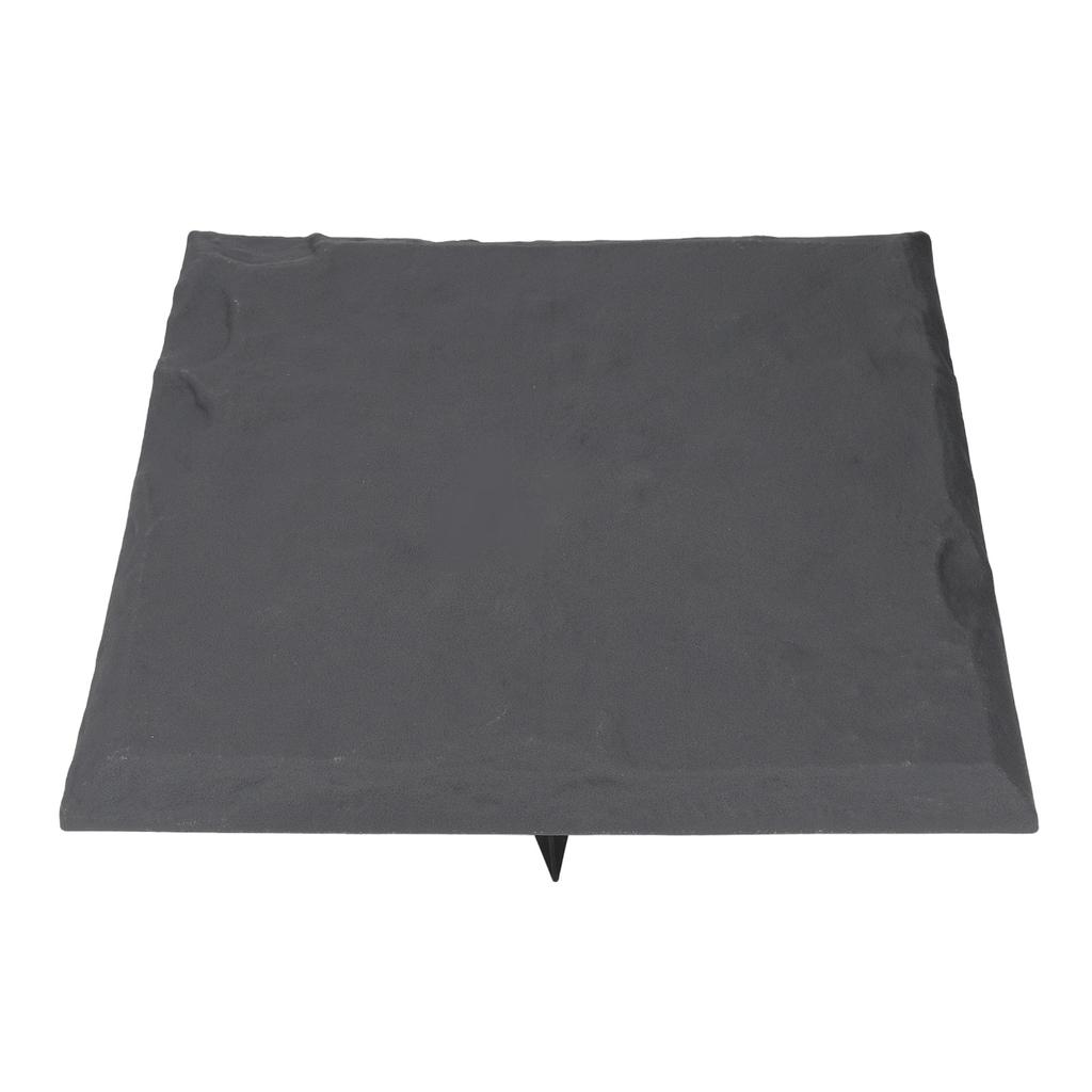 Stepping Stone with Ground Stakes Polypropylene Resin Weatherproof Garden Decor Stepping Stone for Lawn Outdoor