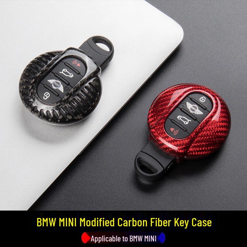 BMW Mini Cooper Key Shell & JCW Keychain Cover for F54/F55/F56/F60 Models