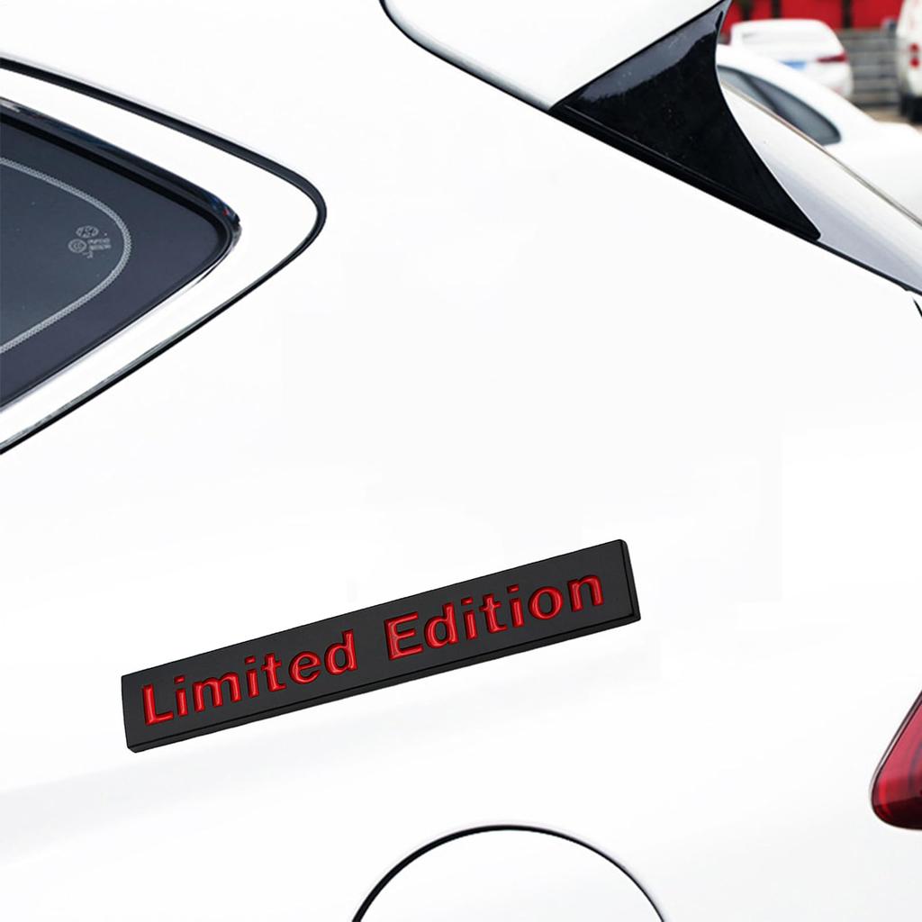 3D Metal Limited Edition Fender Trunk Badge Emblem Racing SUV Sport Sticker Car Body