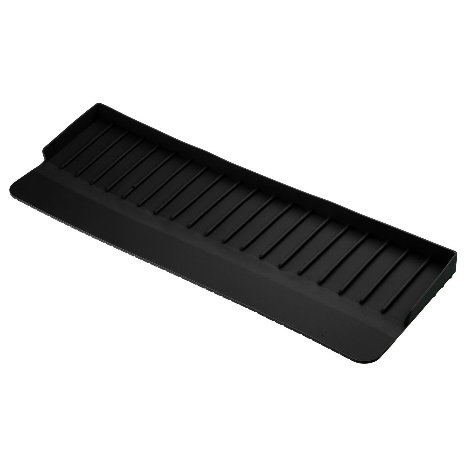 

Силиконовый протектор края кухонной раковины, защита для раковины ванны, защита для раковины, для столешницы из гранита и кварца, прост в использовании чёрный