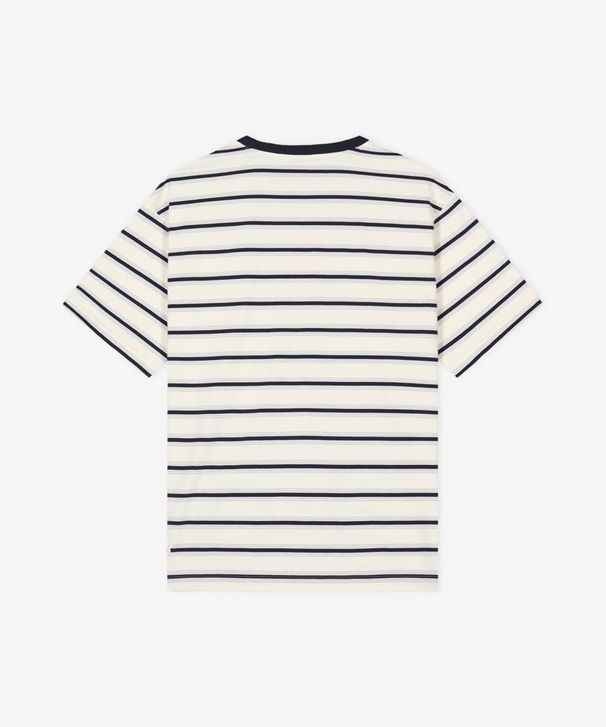 Nyuballanseu Nbneg31583 / Uni Track Club Striped Short Sleeve Tee (Cream)