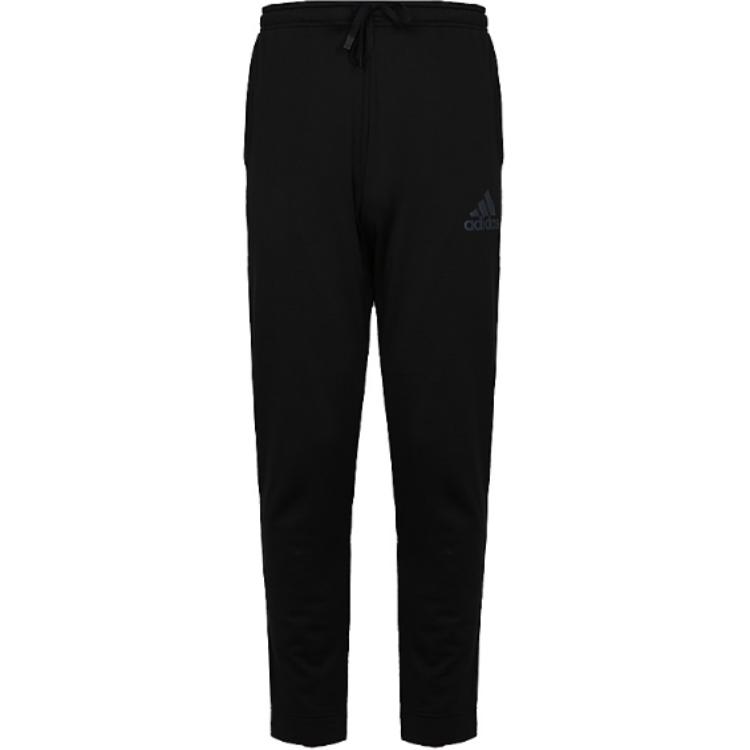 

Adidas Clima Heat Fashion Versatile Casual Solid Color Knitted Sports Pants Men Pants Black BR3755 XL