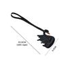 Handmade PU Leather Black White Swan Couple Keychain Cute Bag Charm Pendant Decoration Gift for Lover