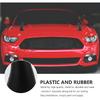 FAVOMOTO 2PCS 3D Devil Horns Sticker, Halloween Anti Collision Car Bull Horns Protector Decals Ornaments for Halloween Car Front Rear Bumper