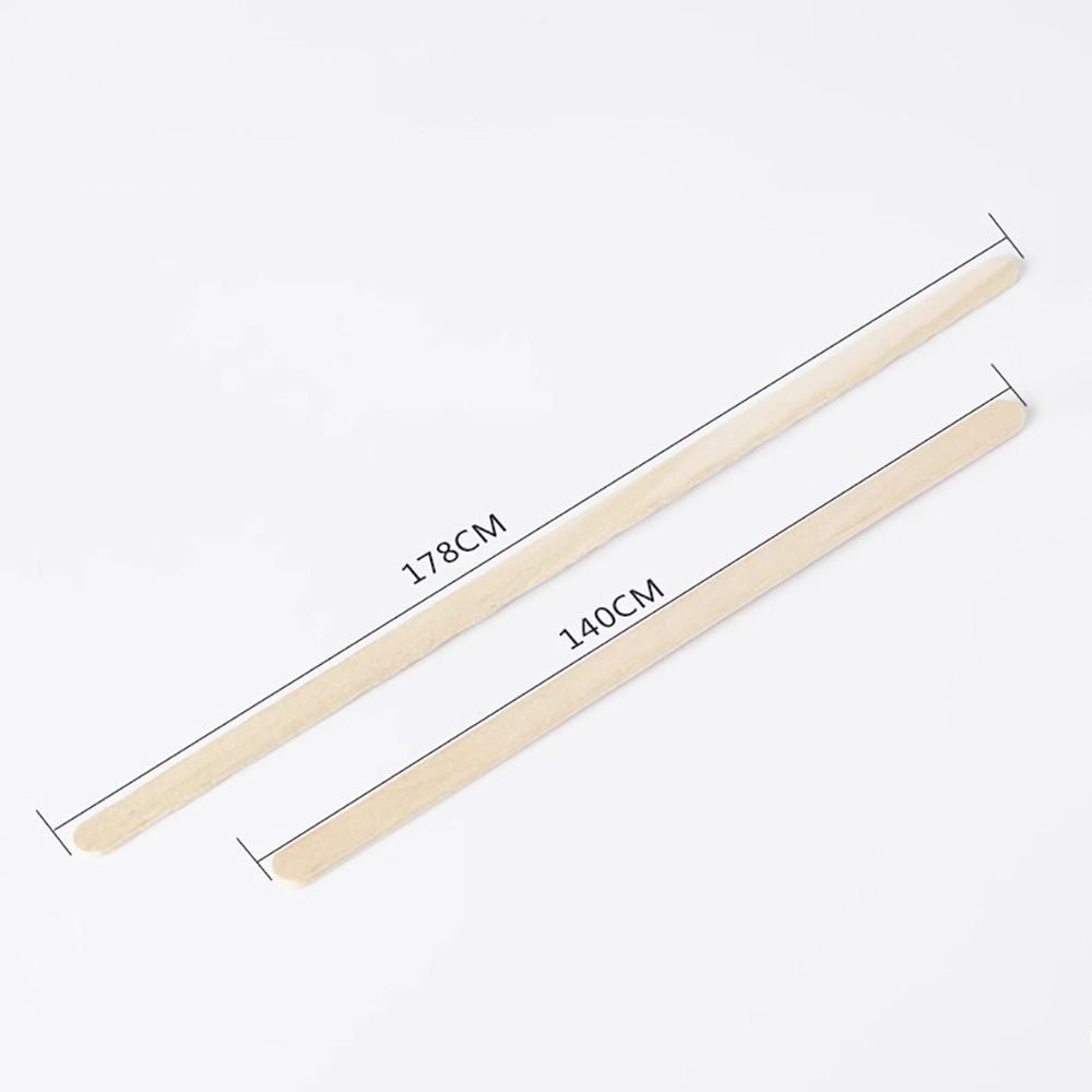100Pcs Durable 14/18cm Coffee Stirrer Sticks Disposable Single Package Wooden Coffee Stirrers Drinking Stir Coffee Supply