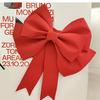 1pc 50cm/75cm Large DIY Bow Material for Christmas Tree, Wedding Party, and Outdoor Festive Decorations - Home Front Door Decor