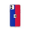 Phone Case – Flag of Haiti – Compatible iPhone 11 – Soft Case – Resistant and Shockproof - Silicone - Pixelforma