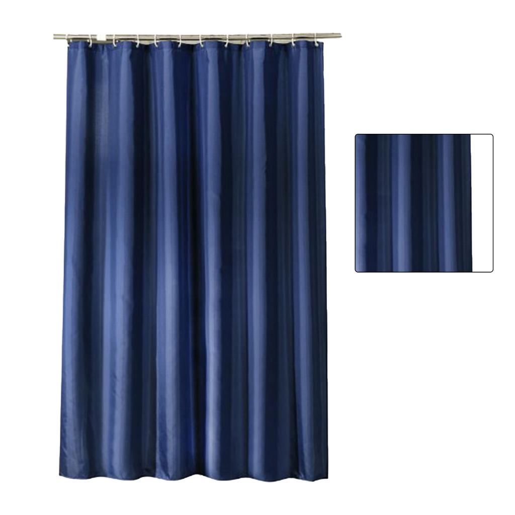 Waterproof Shower Curtain with Hooks Modern Thicken Polyester Shower Curtain for Home Hotel