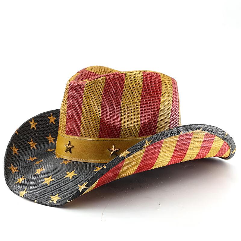 Western Style Star Jazz Fedora Hat