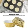 500PCS Aluminum Foil Paper Cake Cup Cupcake Liners Muffin Cases Kitchen Baking Tools