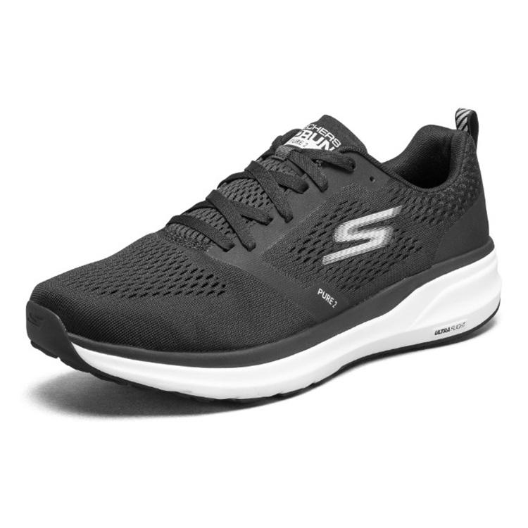 Skechers Pure 2 Low-Top Black/White Men's 220204-BKW