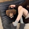 Fashion Soft Felt Loafers for Women's Winter Warmth, Plush PU, Women's Brand Design, Buckle Strap   Shoes for Women  Women Shoes