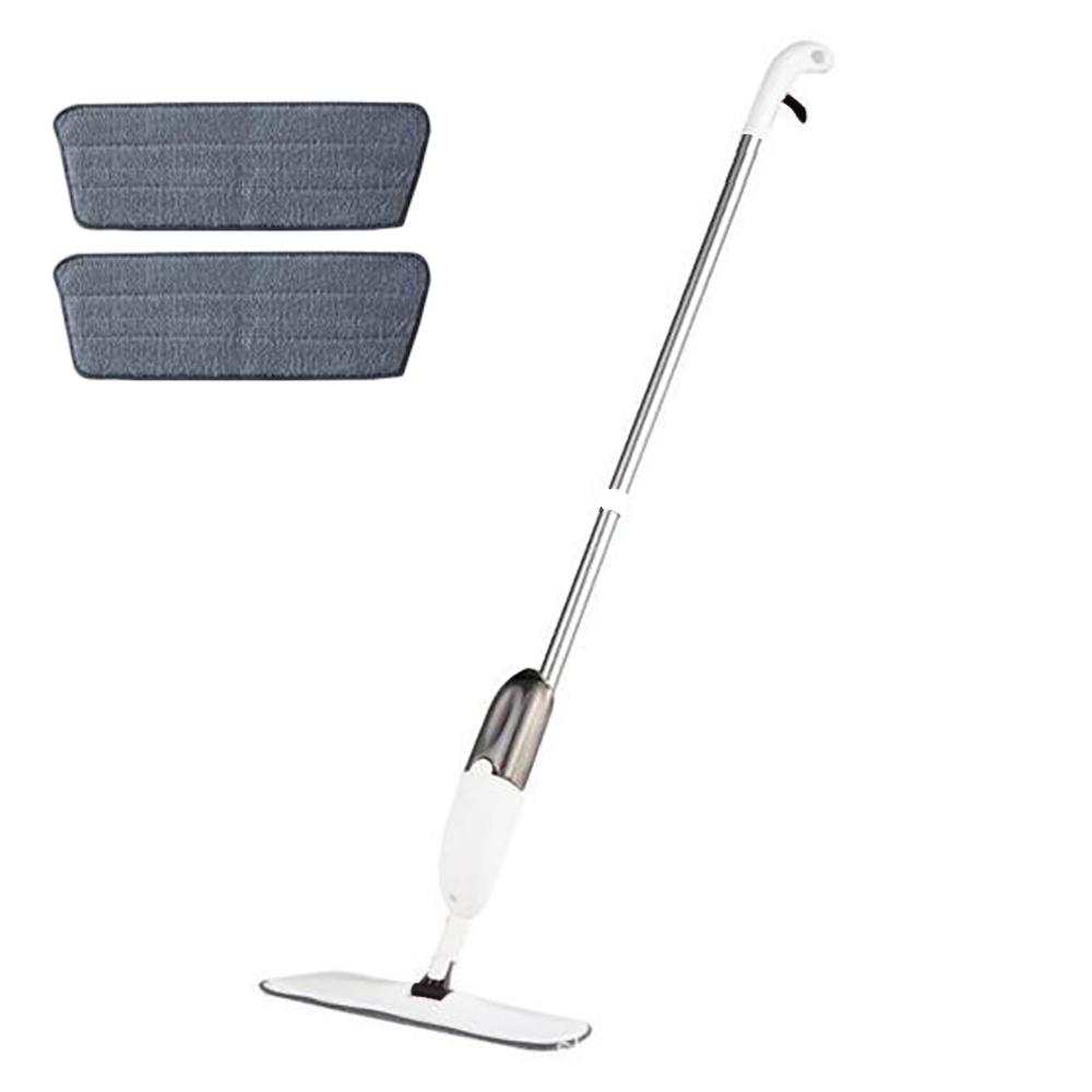 Nowy Duży Mop Natryskowy Do Gospodarstwa Domowego Z Wymienną Nakładką Z Mikrofibry Do Czyszczenia Na Mokro I Na Sucho Nakładki Z Mikrofibry Obrotowy Mop Natryskowy Miotła