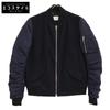 V5690W Navy Reversible Bomber Jacket Jacket M NavyUsed