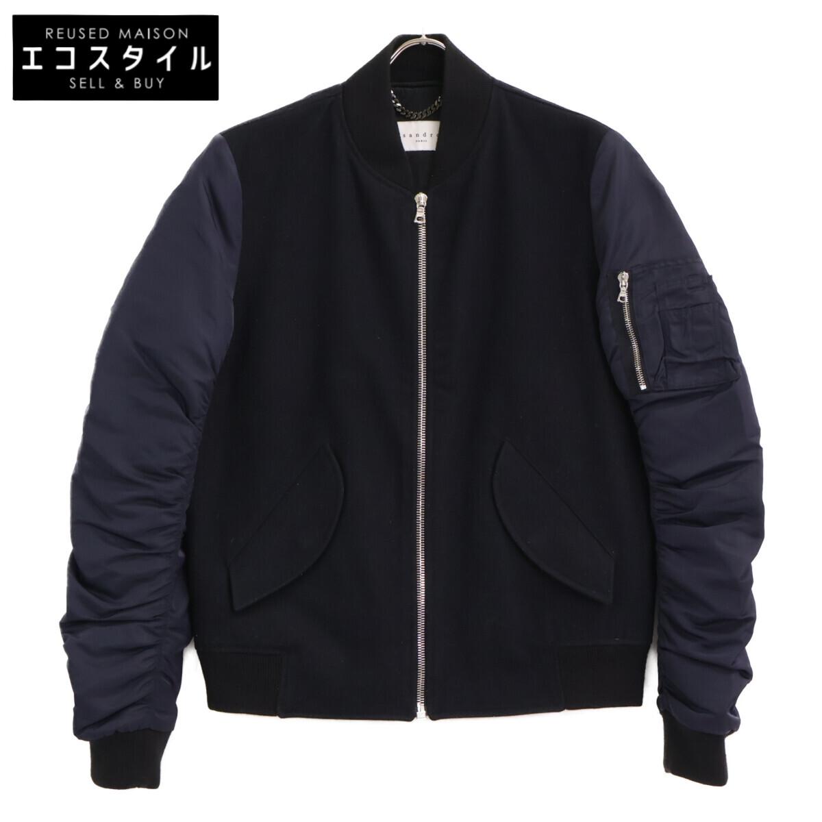 

sandro V5690W Navy Reversible Bomber Jacket Jacket M NavyUsed