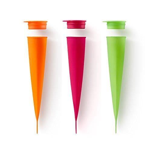 Moule à Glace - Lékué - 3400200SURU004 - Silicone - Multicolore - Lot de 3 Unités