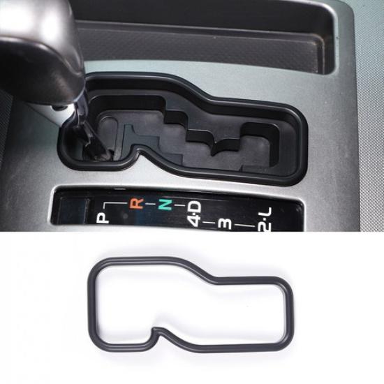 Matte Black Central Console Gear Shift Cover Trim For Toyot-a Tacoma 2011-15