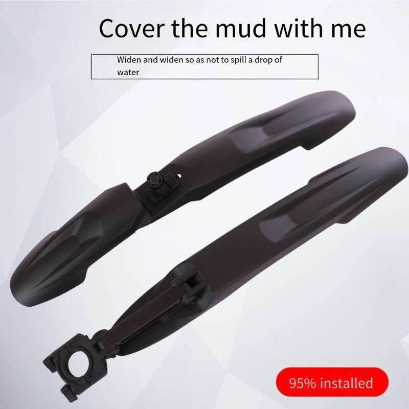 Windproof Bike Front Rear Mud Guard Widen Road Bike Mudguard Universals Bicycles Mudguard Cycling Accessories Enduring