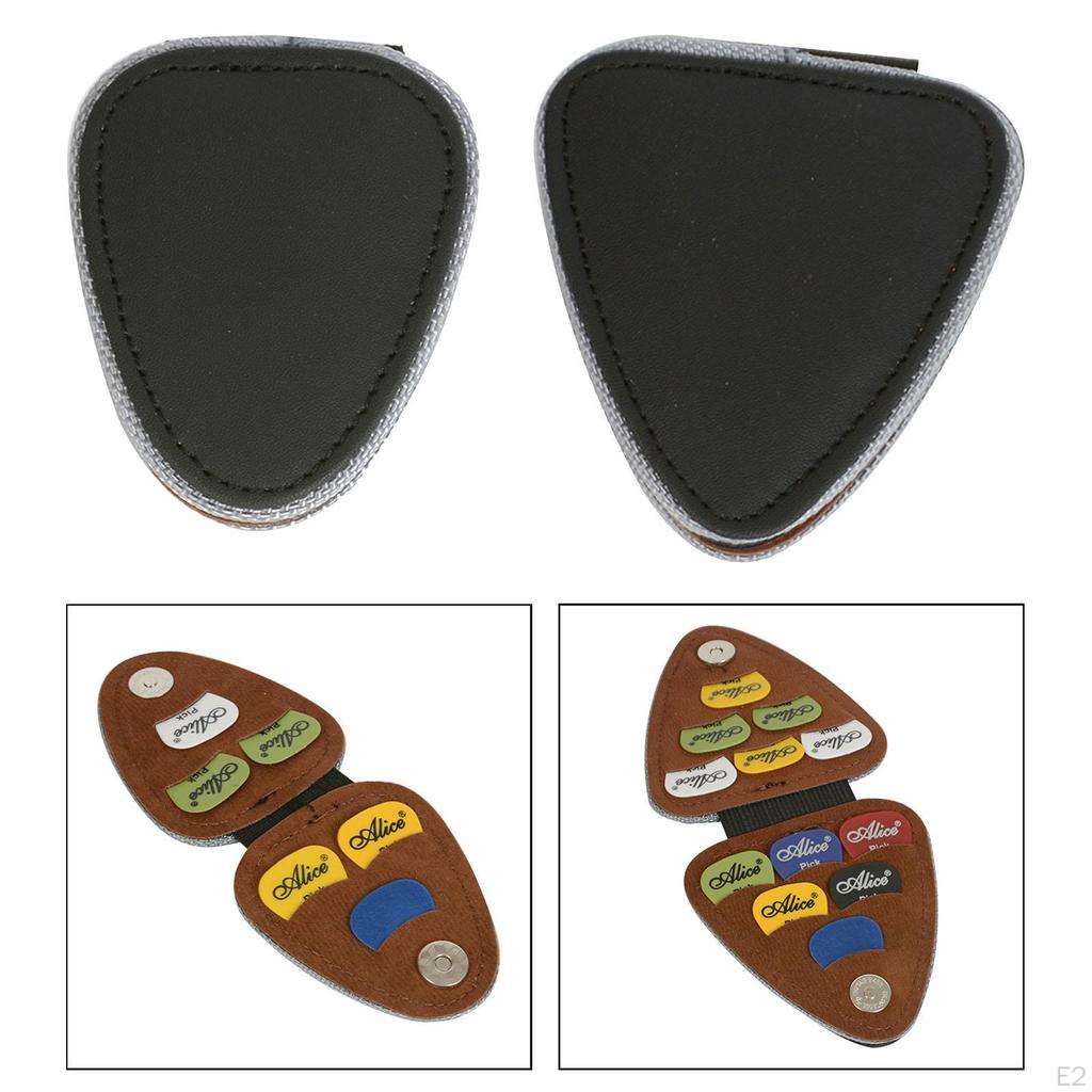 Guitar Pick Holder Pouch Lightweight Picks Cover Store and Organize for Ukulele Birthday Gift