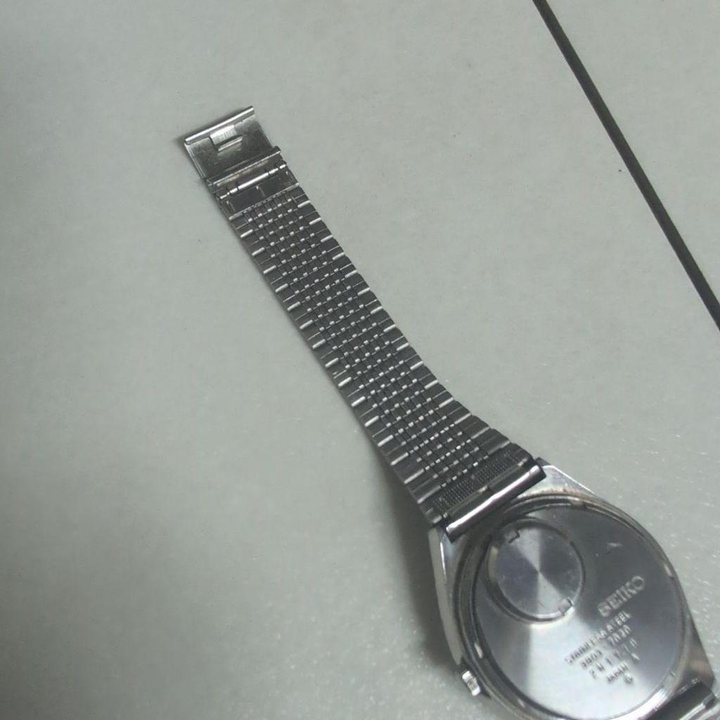 [USED] SEIKO Quartz Watch, Silver, Debeso, 3803-7020