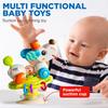 Infant Cartoon Dog Spinner Toy Early Educational Fine Motor Skill Sensory Development Cognitive Growth Toy for Toddler