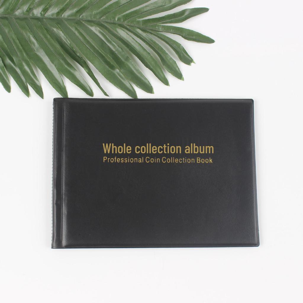 180-Pocket Coin Collection and Storage Album for Commemorative, Ancient, and Copper Coins