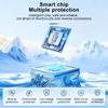 12V Intelligent Battery Charger Portable Multifunctional SUV/pickup Truck Motorcycle Battery Charging Intelligent Pulse Repair