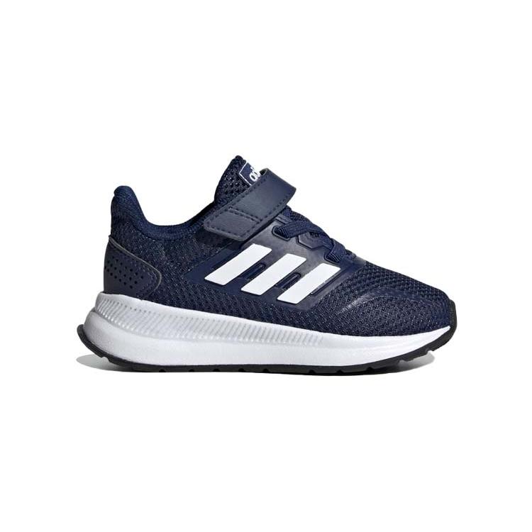 adidas Neo Runfalcon Slip Resistant Cushioning Slip Resistant Cushioning Low Top Running Shoes Blue White EG6153